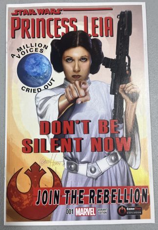 Princess Leia #1 Greg Horn Gamestop Variant Star Wars 2015