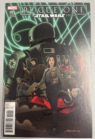 Star Wars: Rogue One #1 Incentive Joe Quinones Variant Cover 2017 1st Andor