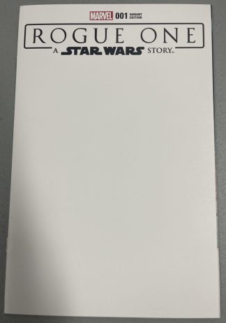 Star Wars: Rogue One #1 Blank Cover Variant Marvel Sketch 1st Andor