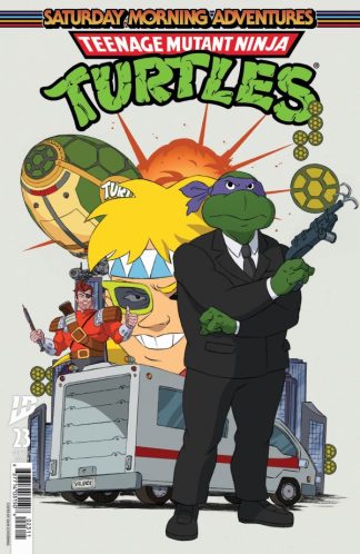 TMNT Saturday Morning Adventures #23 Cover A 1st Print