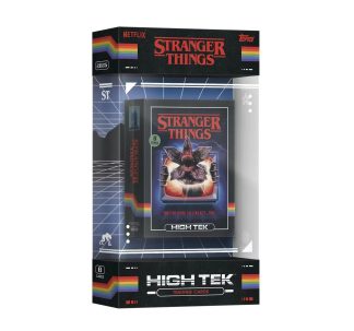 2025 Topps Stranger Things High Tek Hobby Box Factory Sealed