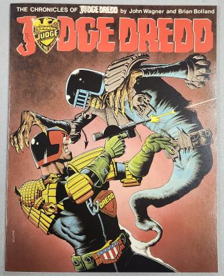 Chronicles of Judge Dredd TPB Paperback John Wagner Brain Bolland 1982