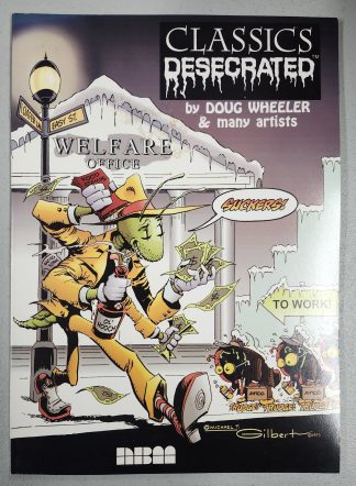 Classics Desecrated TPB Paperback Doug Wheeler NBM 1991