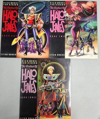 Halo Jones Book 1-3 Paperback TPB Alan Moore Ian Gibson Titan