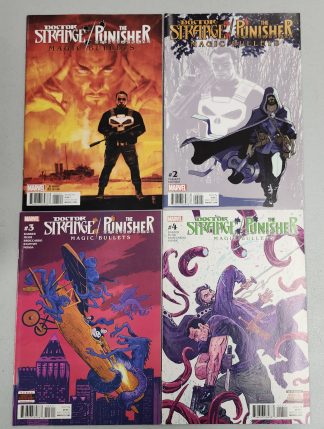 Doctor Strange/Punisher: Magic Bullets #1-4 Complete Set Run Marvel 2017