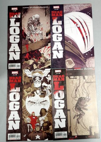 Dead Man Logan #1-12 Complete Set Run Brission Wolverine Marvel 2019