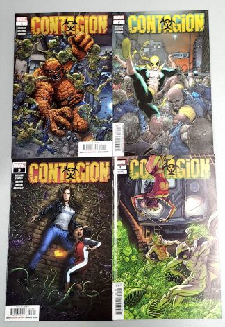 Marvel Contagion #1-5 Complete Set Run Brisson 2019