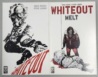 Whiteout + Whiteout Melt TPB Paperback Set Greg Rucka Lieber ONI Press 2000