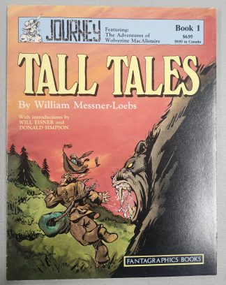 The Journey Saga Vol 1: "Tall Tales" TPB Paperback Messer-Loebs Fantagraphics 1987