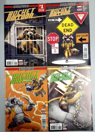 Rocket Raccoon #1-5 Complete Set Run Grounded Rosenberg Marvel 2017