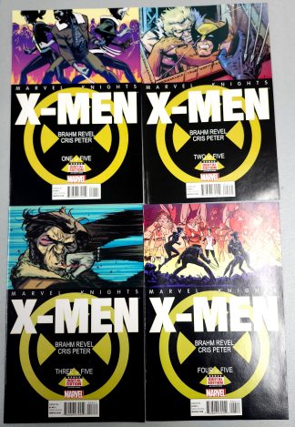 Marvel Knights: X-Men #1-5 Complete Set Run Revel Marvel 2013