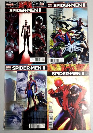 Spider-Men II #1-5 Complete Set Run Bendis Miles Morales Marvel 2017