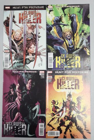 Hunt for Wolverine: The Claws of a Killer #1-4 Complete Set Run Marvel 2018