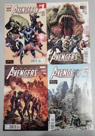 Avengers Millennium #1-4 Complete Set Run Costa Mast Marvel 2015