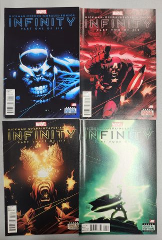 Infinity #1-6 Complete Set Run Jonathan Hickman Marvel 2013