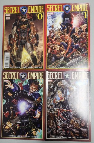 Secret Empire #1-10 #0 Omega Complete Set Run Spencer Acuna Marvel 2017