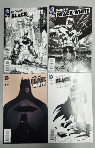 Batman Black and White #1-6 Complete Set Run DC 2013