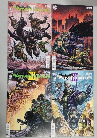 Batman Teenage Mutant Ninja Turtles III #1-6 Complete Set Run DC 2019