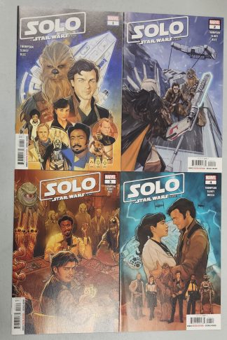 Solo A Star Wars Story #1-7 Complete Set Run Comic Adaptation Marvel 2018