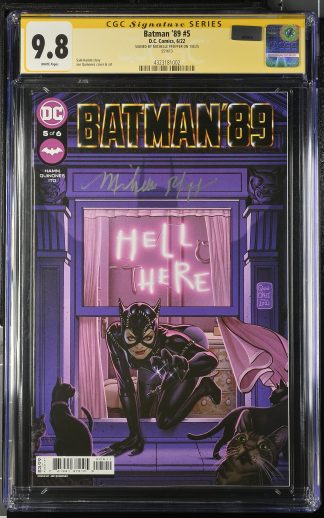 Batman '89 #5 SS CGC 9.8 Auto Michelle Pfeiffer Catwoman
