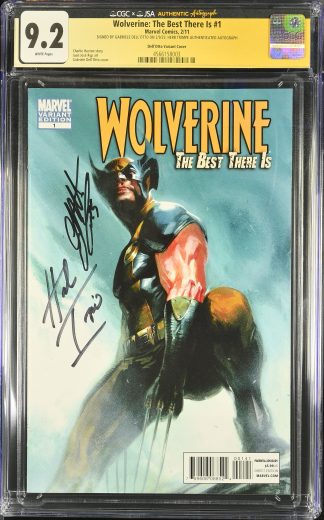 Wolverine The Best There Is #1 JSA SS CGC 9.2 Dell'Otto Auto Trimpe