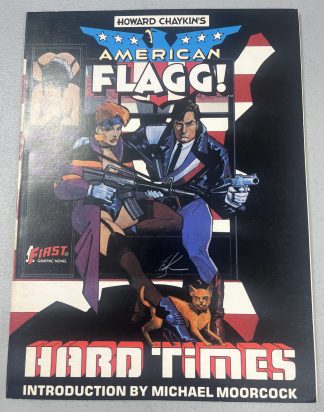 American Flagg! Hard Times Paperback TPB Graphic Novel Howard Chaykin 1985