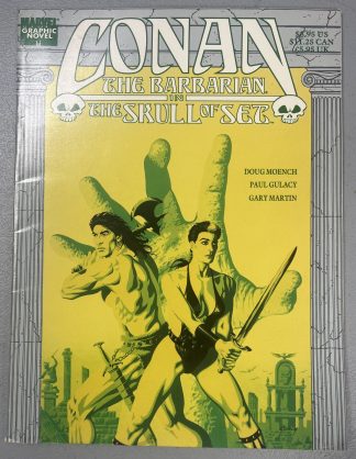 Conan the Barbarian: The Skull of Set Paperback Graphic Novel 1989 Marvel