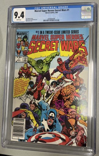 Marvel Super Heroes Secret Wars #1 CGC 9.4 1984