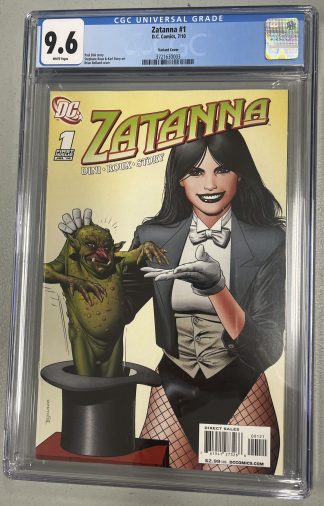 Zatanna #1 CGC 9.6 Brain Bolland Variant Cover