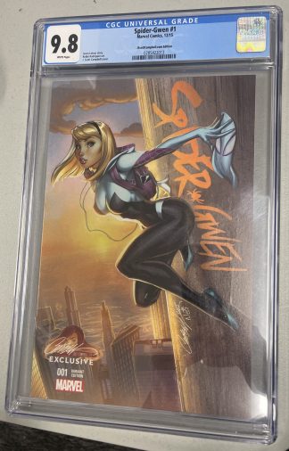 Spider-Gwen #1 CGC 9.8 J Scott Campbell Exclusive