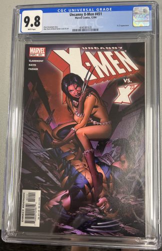 Uncanny X-Men #451 CGC 9.8 X-23 Appearance vs X-Men