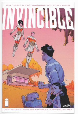 Invincible #131 Cover A 1st Print Image 2016 Ursaal & Onaan vs Invincible & Atom Eve