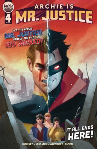 Archie is Mr Justice #4 Cover A 1st Print