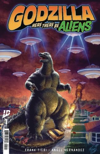 Godzilla: Here There Be Aliens #1 Cover A 1st Print