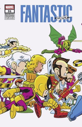 Fantastic Four #31 Giarrusso Wraparound Connecting Variant 1st Print