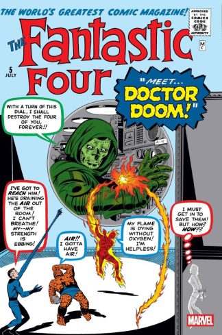 Fantastic Four #5 Facsimile Edition 2025 1st Print