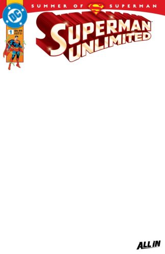 Superman Unlimited #1 Cover I Blank Sketch Variant 2025 1st Print