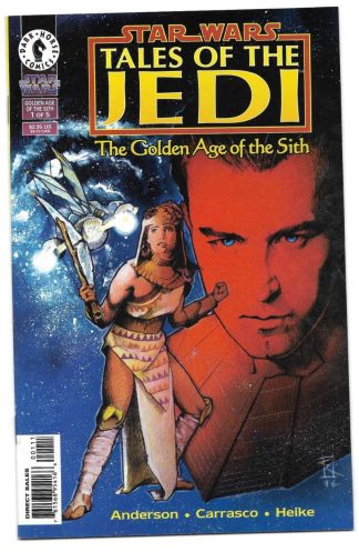 Star Wars: Tales of the Jedi - The Golden Age of the Sith #1-5 Complete Miniseries Set 1996