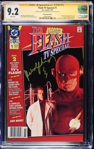 Flash TV Special #1 NEWSSTAND D.C. Comics CGC SS 9.2 John Wesley Shipp
