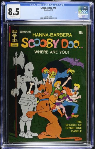 Scooby Doo #10 CGC 8.5 Gold Key 1972 Hanna-Barbara Where Are You
