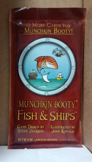 Munchkin Booty Fish & Ships Expansion Pack New Sealed