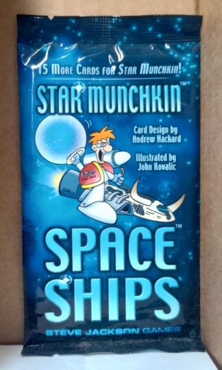 Star Munchkin Space Ships Booster Expansion Pack New Sealed