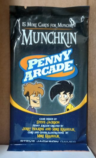 Munchkin Penny Arcade Booster Expansion Pack New Sealed