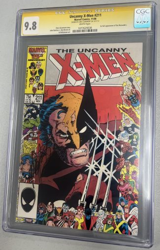 Uncanny X-Men #211 CGC SS 9.8 Auto Claremont signed 1st App. Marauders