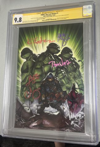 TMNT: The Last Ronin #1 CGC SS 9.8 6X Auto Eastman NYCC Exclusive