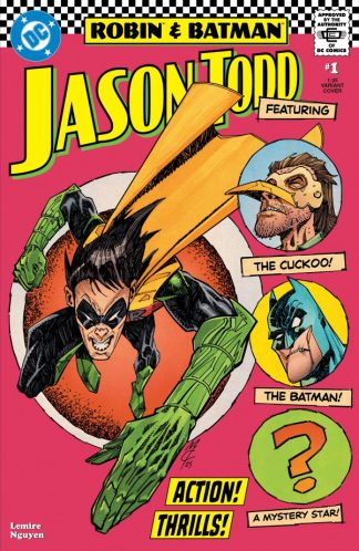 Robin & Batman Jason Todd #1 1:25 Incentive McCrea Variant 1st Print