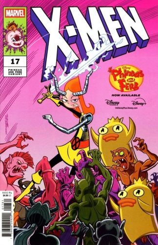 X-Men (2024) #17 Jacob Chabot Phineas and Ferb Variant 1st Print