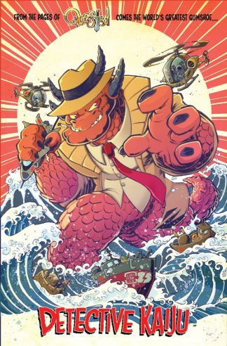 Detective Kaiju #1 Cover D Jon Sommariva Variant 1st Print