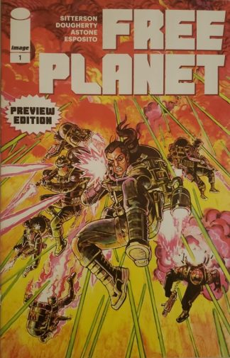 Free Planet #1 Preview Edition Ashcan 1st Print