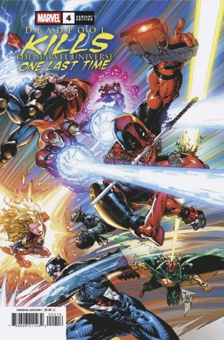 Deadpool Kills the Marvel Universe One Last Time #4 1:25 Incentive Tan Variant 1st Print